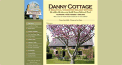 Desktop Screenshot of dannycottage.co.uk