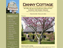 Tablet Screenshot of dannycottage.co.uk
